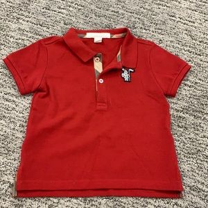 18 month old Burberry polo